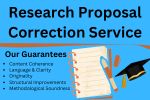 research proposal correction service