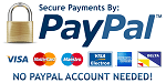 Secure PayPal Payments Accepted