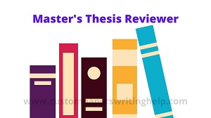 master's thesis reviewer