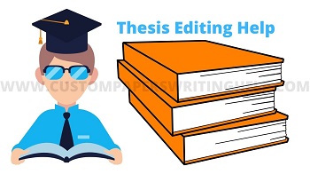 thesis editing help